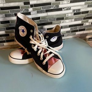 Converse high top shoes size 11 women’s
